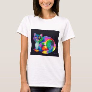 Färgrik Calico Tee