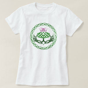 Färgrik Celtic fnurraThistle Tee