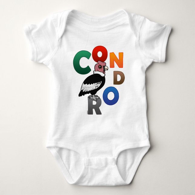 Färgrik Condor Tee Shirt (Framsida)
