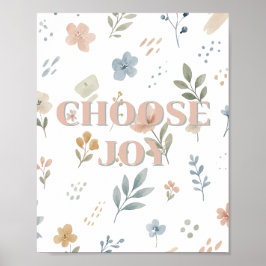 Färgrik design, välj glädjeaffisch  poster