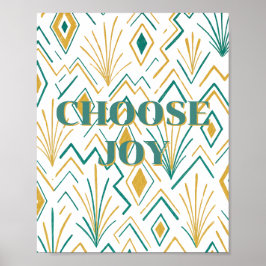 Färgrik design, välj glädjeaffisch  poster