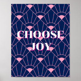 Färgrik design, välj glädjeaffisch  poster