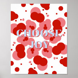 Färgrik design, välj glädjeaffisch  poster