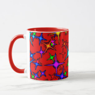 Färgrik Digital Design Combo Mugg – Den Perfekta S