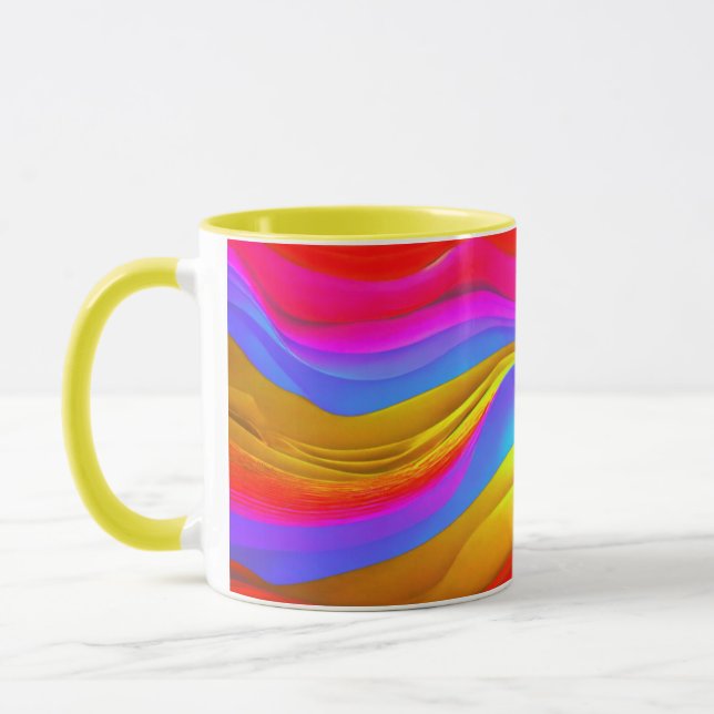 Färgrik Digital Design Combo Mugg – Den Perfekta S (Vänster)