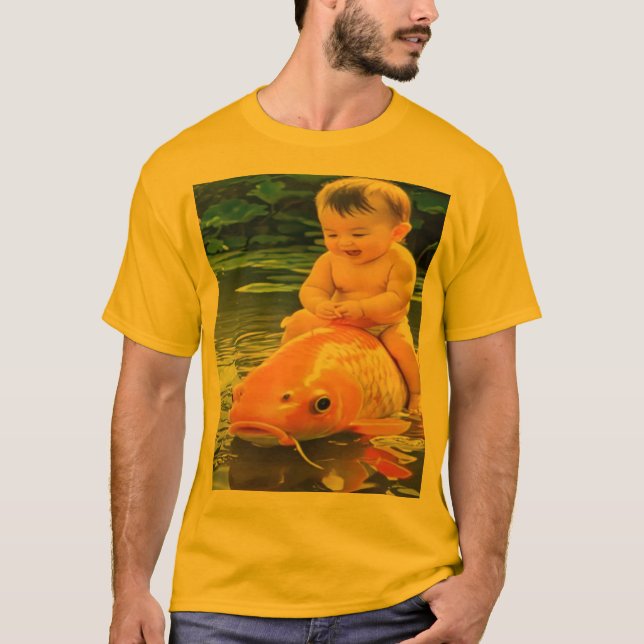 Färgrik Digital Design Herrens T-Shirt – Perf (Framsida)