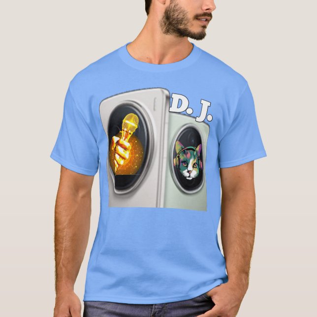 Färgrik Digital Design Herrens T-Shirt – Perf (Framsida)