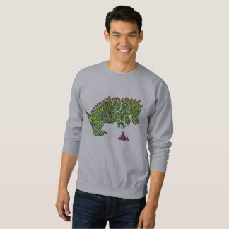 Färgrik Dinosaur Sweatshirt