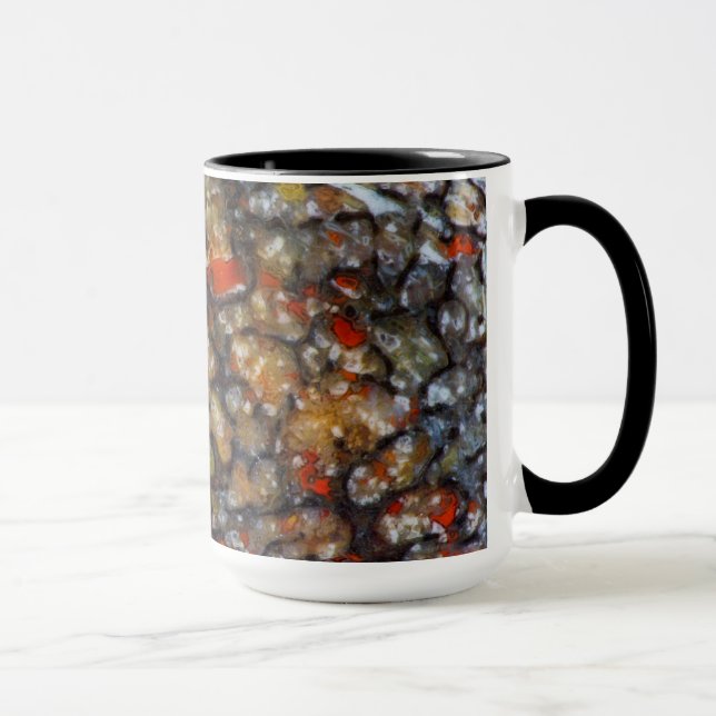 Färgrik dinosaurieben mugg (Höger)