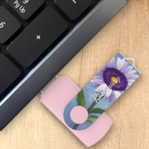 Färgrik djärv mauve tusenskönas blomning oljemålni