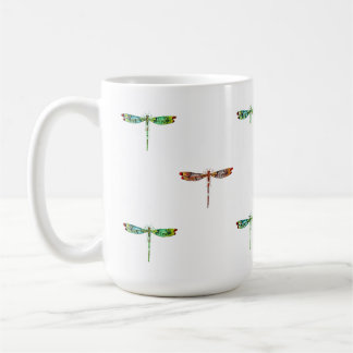 Färgrik drakflygarmugg kaffemugg