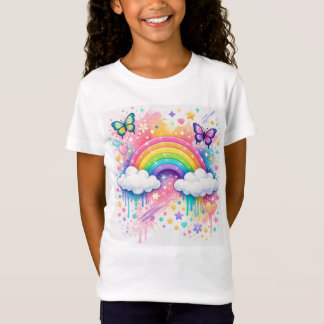 Färgrik drömdesign t shirt
