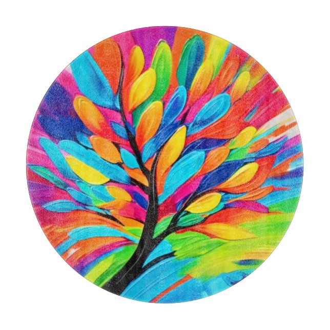 Färgrik drömmarnas träd (Framsidan)