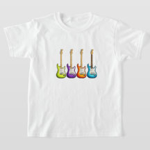 Färgrik Elgitarr