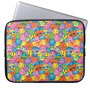 Färgrik Emoji trycksleeve Laptop Sleeve