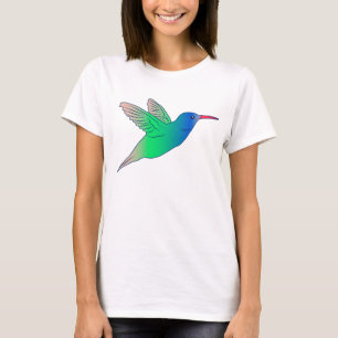 Färgrik Fågel Grafik T Shirt