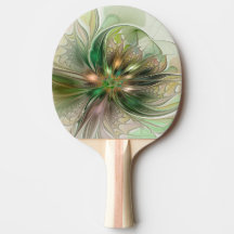 Färgrik Fantasi Modern Abstrakt Fraktal Blomma