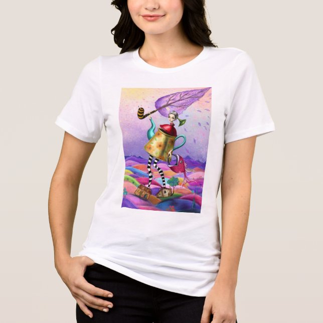 Färgrik Fantasi T Shirt (Framsida)