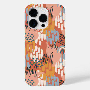 färgrik feminin abstrakt mosaik