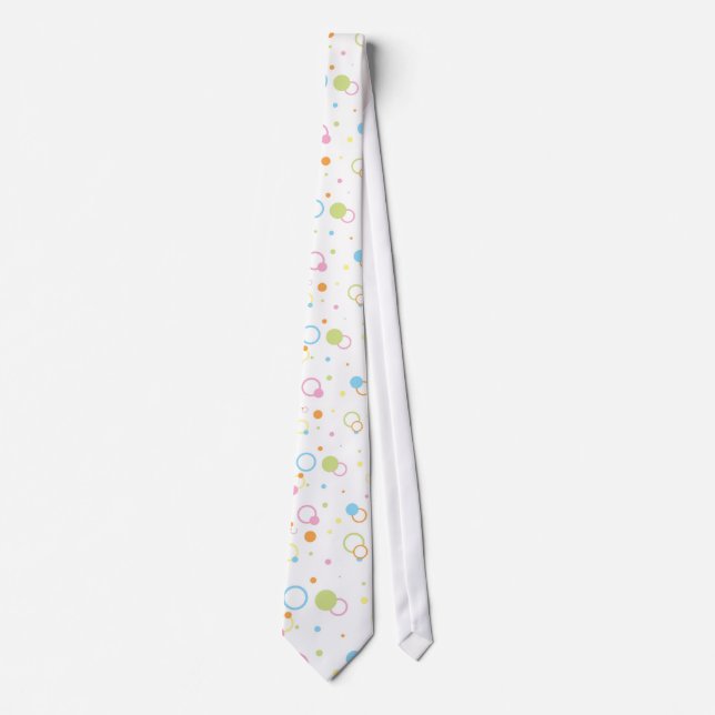 Färgrik fläckTie Slips (Framsida)