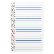 Färgrik fodrad brevpappervalentines för regnbåge