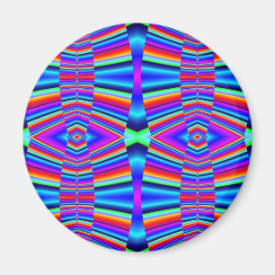 Färgrik fractal magnet