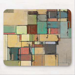 Färgrik gallerabstrakt Mousepad Musmatta