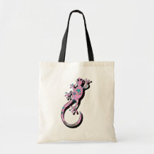 Färgrik Geckonillustration | Söt Minimal Lizard