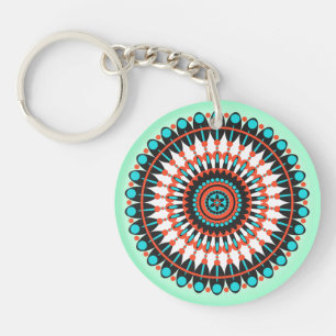 Färgrik geometrisk mandala-konst-46456
