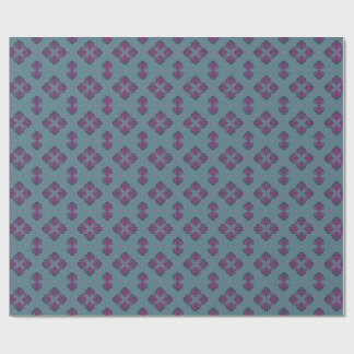 Färgrik geometrisk mönster i klassisk retro stil presentpapper