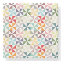 Färgrik geometrisk Pinwheel