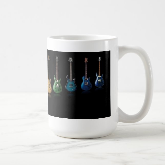 Färgrik gitarrmugg kaffemugg (Höger)