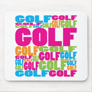 Färgrik Golf Musmatta