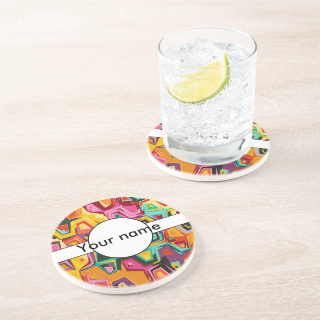 Färgrik hålstruktur underlägg (Sidan)