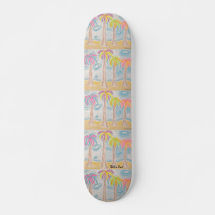 Färgrik Handflatan-skateboard Skateboard Bräda 20 Cm