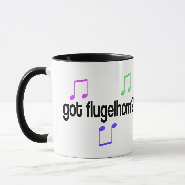 Färgrik har Flugelhorn Mugg (Vänster)