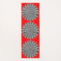 Färgrik harmoni: Yogamatta konstdesign"