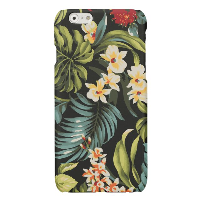 Färgrik Hawaii blommadesign (Baksidan)