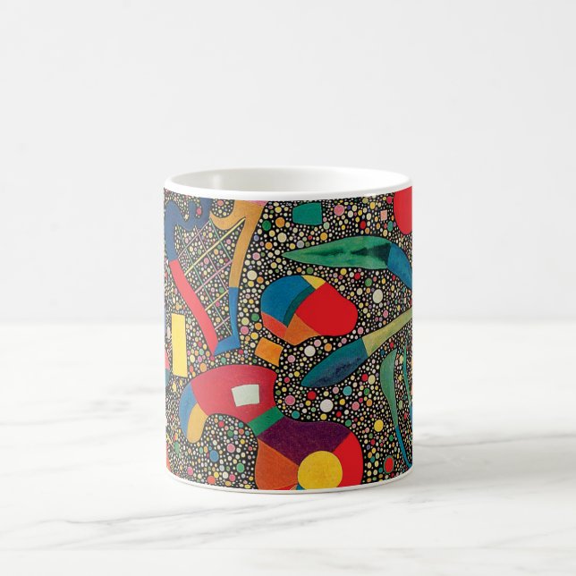 Färgrik helhet av Wassily Kandinsky Kaffemugg (Center)