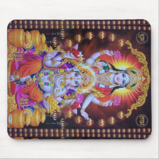färgrik hindus för saraswatiganesh musmatta
