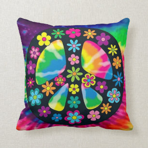 Färgrik Hippie Design Kuddskal Kudde