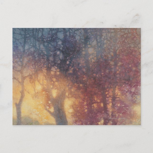 Färgrik höst vykort (Framsida)