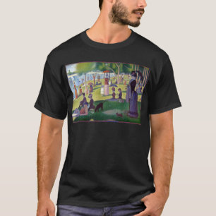 Färgrik Iconic Georges Seurat La stora Jatte Tee