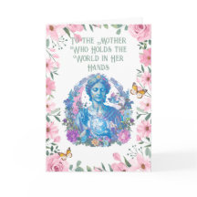 Färgrik illustration av Moder Jord