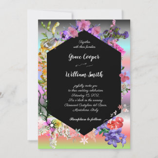 Färgrik  inbjudningar