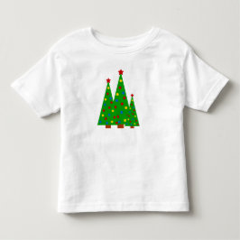 Färgrik julgrangod julunge t-shirt