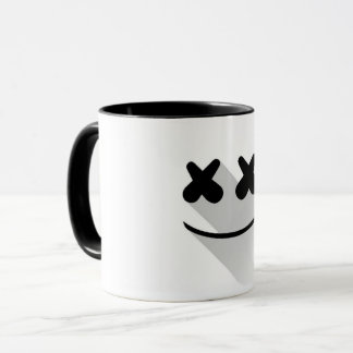 Färgrik kaffemugg med doodle-mönster | Söt tecknad