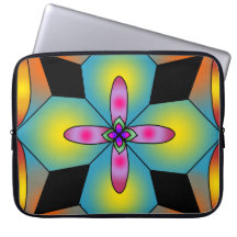 Färgrik kakelstil mandala