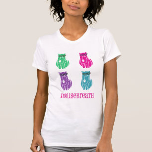 Färgrik kattT-tröja -- MouseBreath Tee