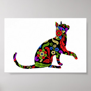 Färgrik kattunge 2 poster